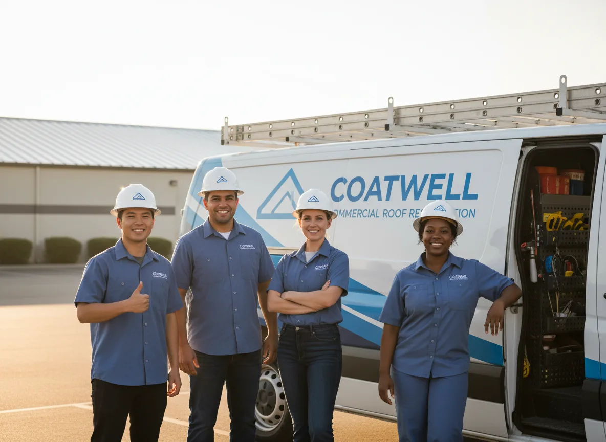 Commercial roof coating company in Combs, KY